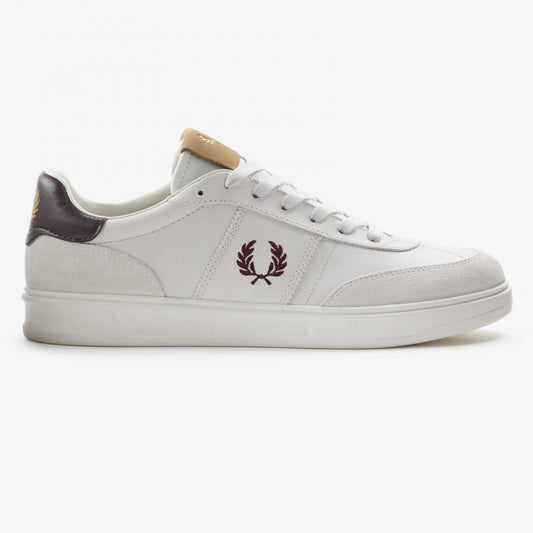 Fred Perry B400 Suede - Porcelain