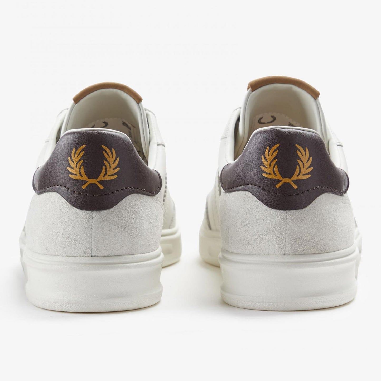 Fred Perry B400 Suede - Porcelain