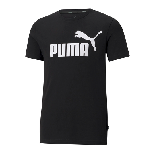 Puma Kids Logo T-Shirt - Black