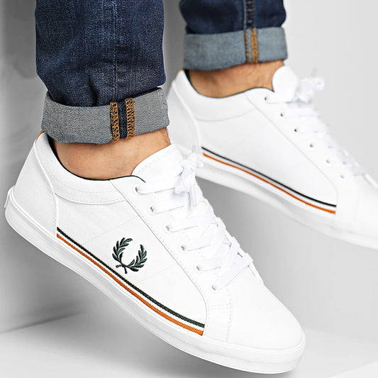 Fred Perry B9113 Baseline Twill - White