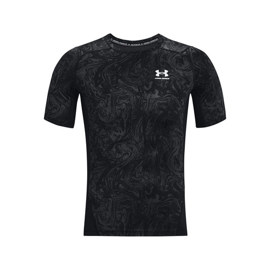 Under Armour HeatGear Compression T-Shirt - Black