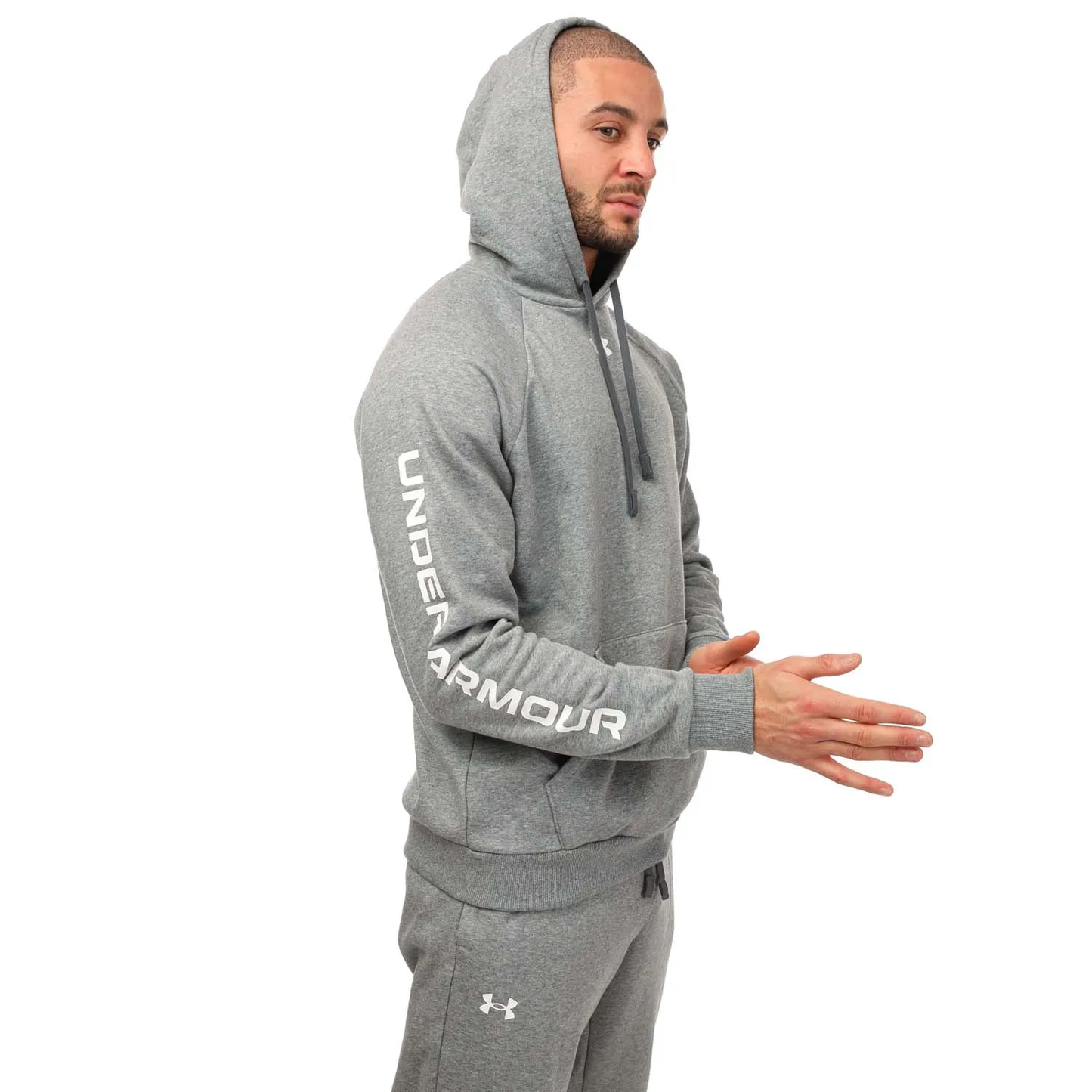 Under Armour Rival Fleece Tracksuit Top - Grey