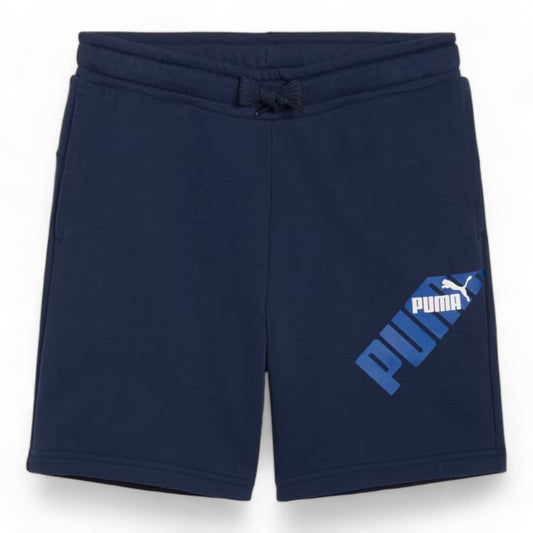 PUMA POWER GRAPHIC SHORT - NAVY