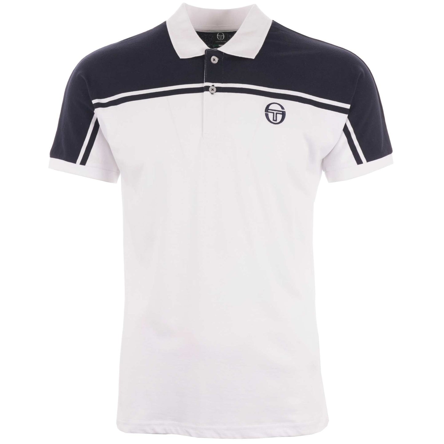 SERGIO TACCHINI YOUNGLINK POLO - BLUE/WHITE